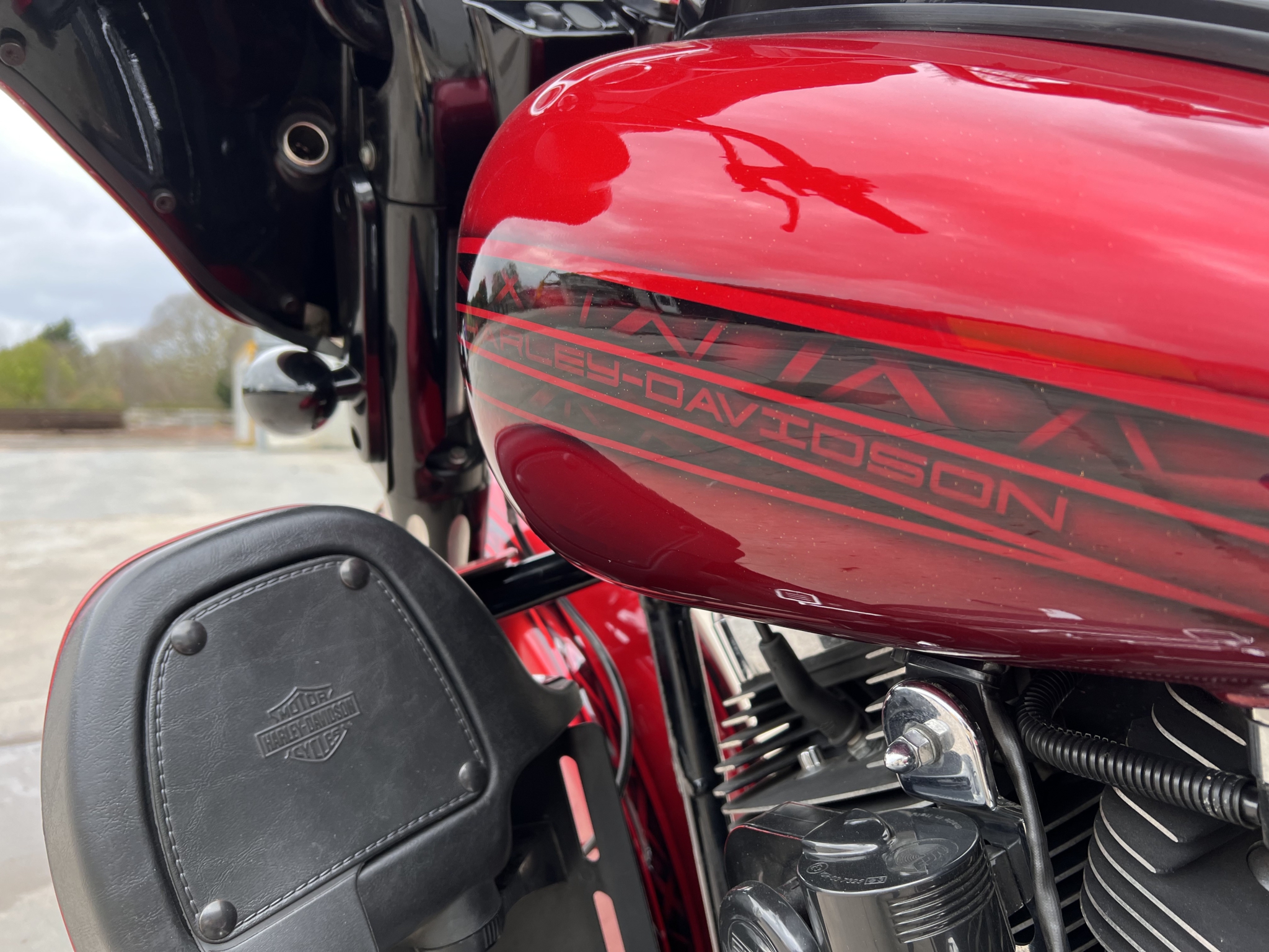 Street Glide Custom Velvet Red Waregem Motors BV