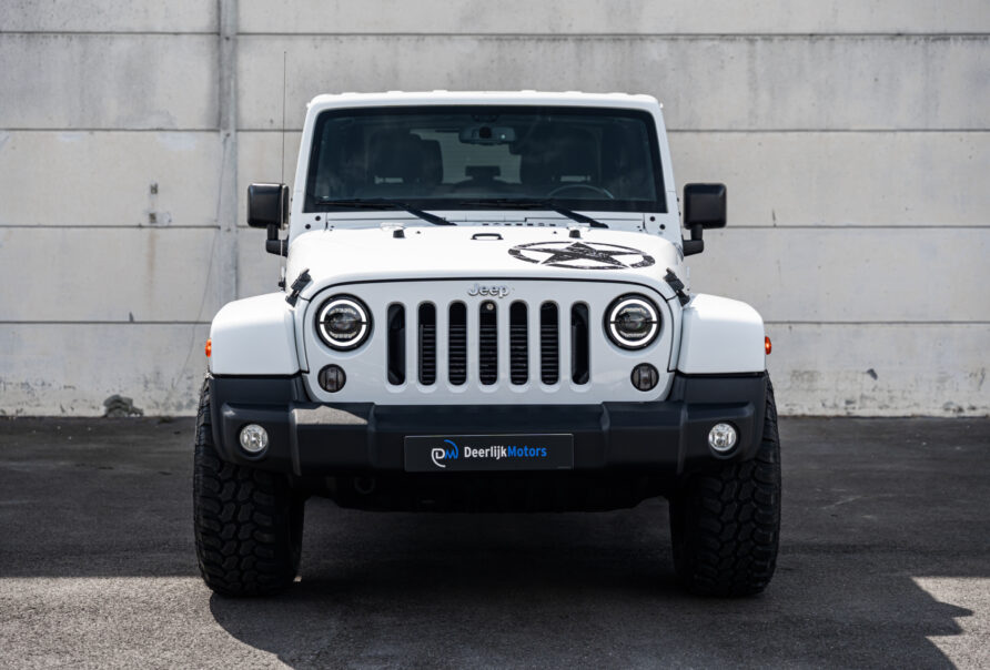 Jeep Wrangler Wit ster 26