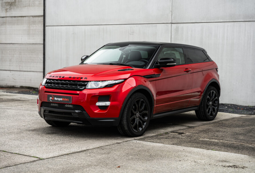Range Rover Evoque coupe rood 04