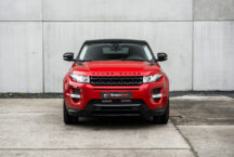 Range Rover Evoque coupe rood 01
