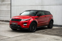 Range Rover Evoque coupe rood 04