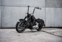 Harley davidson softail mexican zwart 26